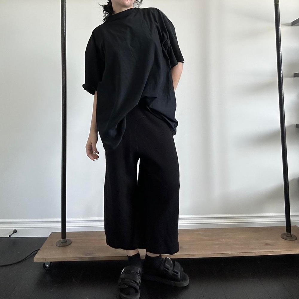 zara knit pants